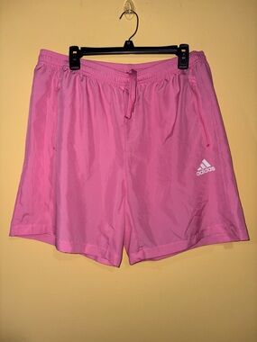 adidas Pink Performance Running Shorts